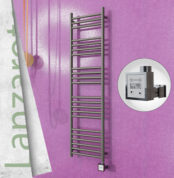 Radiva Lanzarote Elektrikli Havlupan 400x1500 Satine P. Ktx3 300 W - 1LAN04001500P1SE7030 - Elektrikli Havlupan