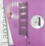 Radiva Lanzarote Elektrikli Havlupan 400x1500 Satine P. Ktx3 300 Watt Spiral Kablolu - 1LAN04001500P1SE7030-K - Elektrikli Havlupan