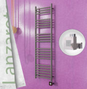 Radiva Lanzarote Elektrikli Havlupan 400x1500 Satine P. Ktx1 300 Watt