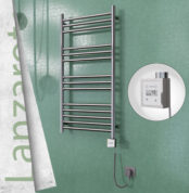 Radiva Lanzarote Elektrikli Havlupan 500x1000 Ayna P. Ktx3 200 Watt Spiral Kablolu - 1LAN05001000P2PE7020-K - Elektrikli Havlupan