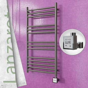 Radiva Lanzarote Elektrikli Havlupan 500x1000 Satine P. Ktx3 200 W - 1LAN05001000P1SE7020 - Elektrikli Havlupan