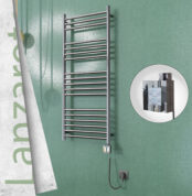 Radiva Lanzarote Elektrikli Havlupan 500x1200 Ayna P. Ktx4 300 Watt Spiral Kablolu - 1LAN05001200P2PEC030-K - Elektrikli Havlupan
