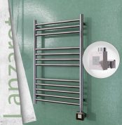 Radiva Lanzarote Elektrikli Havlupan 500x800 Ayna P. Ktx1 200 Watt - 1LAN05000800P2PEB020 - Elektrikli Havlupan