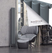 Radiva Mati Alüminyum Radyatör 1800x218 Antrasit - 2MAT18000218B2TS - Alüminyum Radyatör