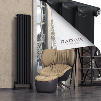 Radiva Mati Alüminyum Radyatör 1800x440 Siyah - 2MAT18000440B3TS - Alüminyum Radyatör