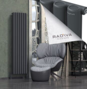 Radiva Mati Alüminyum Radyatör 1800x514 Koyu Antrasit