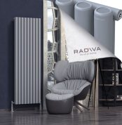Radiva Mati Alüminyum Radyatör 1800x662 Gri - 2MAT18000662BLTS - Alüminyum Radyatör