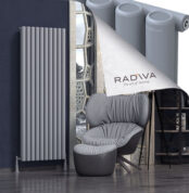 Radiva Mati Alüminyum Radyatör 1800x736 Gri - 2MAT18000736BLTS - Alüminyum Radyatör