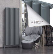 Radiva Mati Alüminyum Radyatör 1800x810 Antrasit - 2MAT18000810B2TS - Alüminyum Radyatör