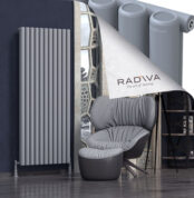 Radiva Mati Alüminyum Radyatör 1800x810 Gri - 2MAT18000810BLTS - Alüminyum Radyatör