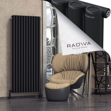 Radiva Mati Alüminyum Radyatör 1800x810 Siyah - 2MAT18000810B3TS - Alüminyum Radyatör