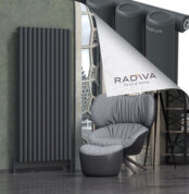 Radiva Mati Alüminyum Radyatör 1800x884 Koyu Antrasit - 2MAT18000884B6TS - Alüminyum Radyatör
