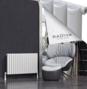 Radiva Mati Alüminyum Radyatör 600x1106 Beyaz - 2MAT06001106B1TS - Alüminyum Radyatör