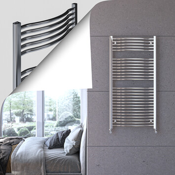 Radiva Olyumpus Dekoratif Havlupan 600x1172 Krom - 1OLY06001172K1PS - Dekoratif Havlupan