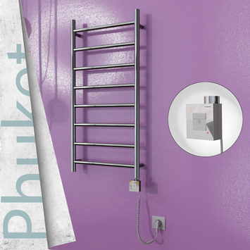 Radiva Phuket Elektrikli Havlupan 500x1000 Ayna P. Ktx1 200 Watt Spiral Kablolu - 1PHU05001000P2PEB020-K - Elektrikli Havlupan