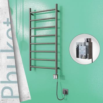 Radiva Phuket Elektrikli Havlupan 500x1000 Satine P. Ktx4 200 Watt Spiral Kablolu - 1PHU05001000P1SEC020-K - Elektrikli Havlupan