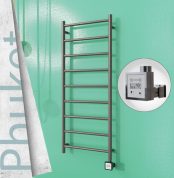 Radiva Phuket Elektrikli Havlupan 500x1200 Satine P. Ktx3 200 W - 1PHU05001200P1SE7020 - Elektrikli Havlupan