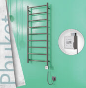 Radiva Phuket Elektrikli Havlupan 500x1200 Satine P. Ktx3 200 Watt Spiral Kablolu - 1PHU05001200P1SE7020-K - Elektrikli Havlupan