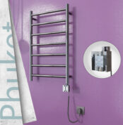 Radiva Phuket Elektrikli Havlupan 500x800 Ayna P. Ktx4 200 Watt Spiral Kablolu - 1PHU05000800P2PEC020-K - Elektrikli Havlupan