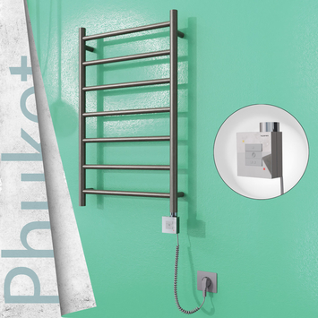 Radiva Phuket Elektrikli Havlupan 500x800 Satine P. Ktx1 200 Watt Spiral Kablolu - 1PHU05000800P1SEB020-K - Elektrikli Havlupan