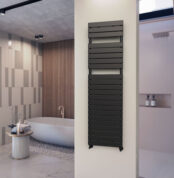 Radiva TİP 10H Dekoratif Havlupan 500x1772 Mat Siyah - 110H05001772B3MS - Dekoratif Havlupan