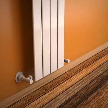 Radiva Tip 10V Dekoratif Radyatör 1800x292 Beyaz - 210V18000292B1PS - İthal Dekoratif Radyatör