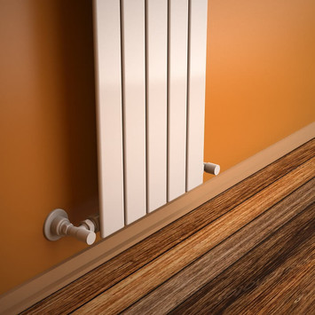 Radiva Tip 10V Dekoratif Radyatör 1800x366 Beyaz