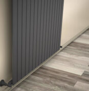Radiva Tip 10V Dekoratif Radyatör 600x1180 Antrasit - 210V06001180B2TS - İthal Dekoratif Radyatör