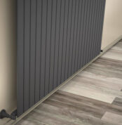 Radiva Tip 10V Dekoratif Radyatör 600x1772 Antrasit - 210V06001772B2TS - İthal Dekoratif Radyatör