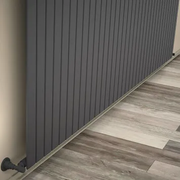 Radiva Tip 10V Dekoratif Radyatör 600x2586 Antrasit