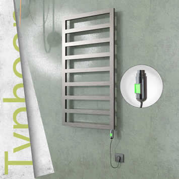 Radiva TYPHOON Elektrikli Paslanmaz Çelik Havlupan 500x1580 Satin Polisaj (On/Off Düğmeli) 600W - 1TYP05001580P1SE1060 - Elektrikli Havlupan
