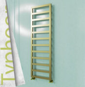 Radiva TYPHOON Paslanmaz Çelik Havlupan 500x1160 Satine Altın - 1TYP05001160K2SS - Paslanmaz Çelik Havlupan