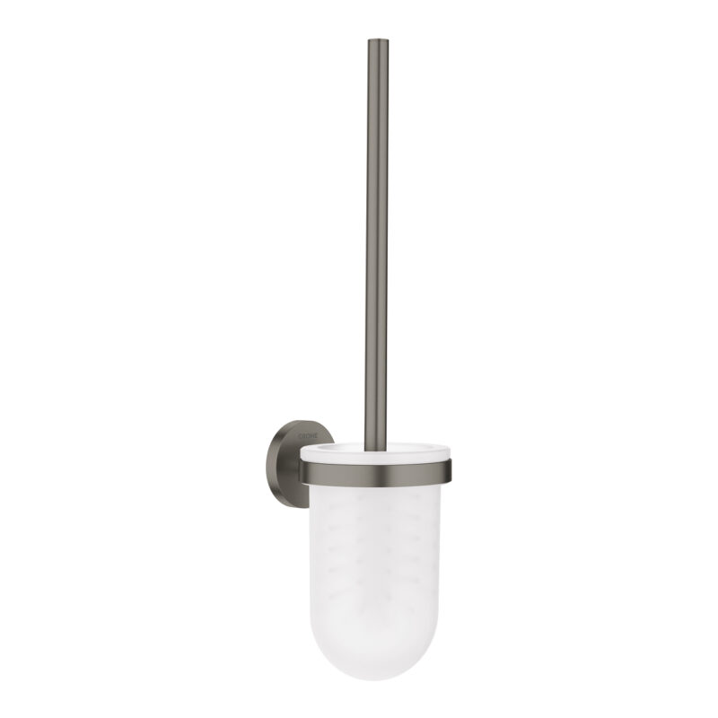 Grohe Essentials Tuvalet Fırçalığı, Fırçalı Sert Grafit - 40374AL1 - Klozet Temizleme Fırçası