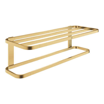 Grohe Selection Havlu Rafı, Fırçalı Altın
