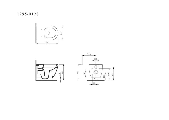 Bocchi Venezia Rimless Asma Klozet Mat Mint Yeşili