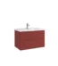 Kale Zeta 80 cm Set Gül Kurusu (Lavabo Dahil) - 310300104600 - Banyo Alt Modülleri