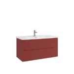 Kale Zeta 100 cm Set Gül Kurusu (Lavabo Dahil) - 310300104602 - Banyo Alt Modülleri