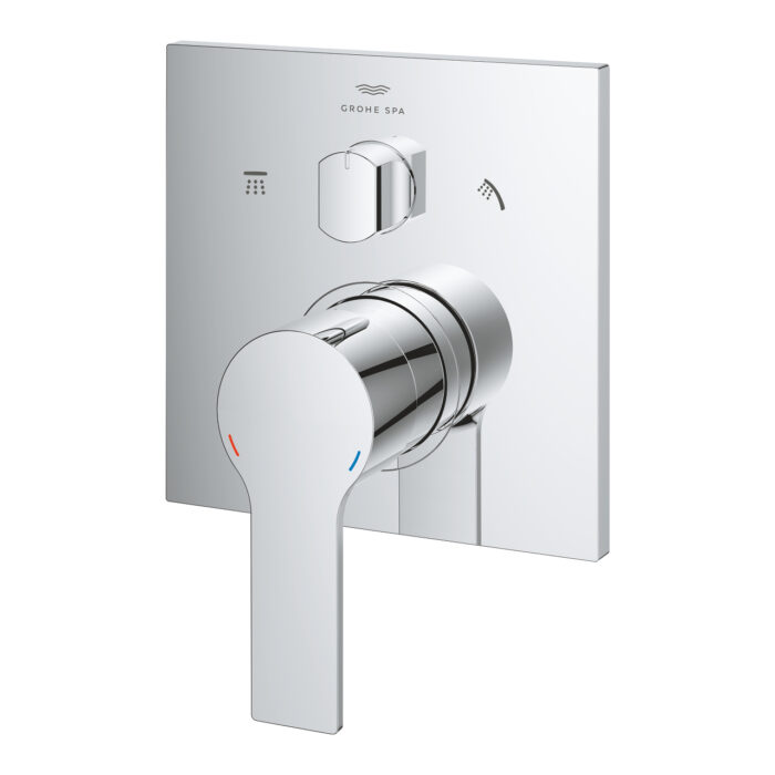 Grohe Allure Ankastre Banyo ve Duş Bataryası (Sıva Üstü Grubu), 3 Yollu - 29176001 - Ankastre Banyo Bataryası - 2