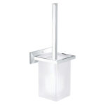 Grohe Allure Brilliant Duvardan Tuvalet Fırçalığı, Krom - 40900000 - Klozet Temizleme Fırçası