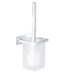 Grohe Allure Brilliant Duvardan Tuvalet Fırçalığı, Krom - 40900000 - Klozet Temizleme Fırçası
