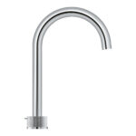 Grohe Atrio Private Collection 3 Delikli Ankastre Lavabo Bataryası, Sifon Kumandalı (L-Boy) - 20595000 - Üç Delikli Lavabo Bataryası - 1