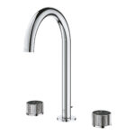 Grohe Atrio Private Collection 3 Delikli Ankastre Lavabo Bataryası, Sifon Kumandalı (L-Boy) - 20595000 - Üç Delikli Lavabo Bataryası - 4