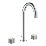 Grohe Atrio Private Collection 3 Delikli Ankastre Lavabo Bataryası, Sifon Kumandalı (L-Boy) - 20595000 - Üç Delikli Lavabo Bataryası - 5