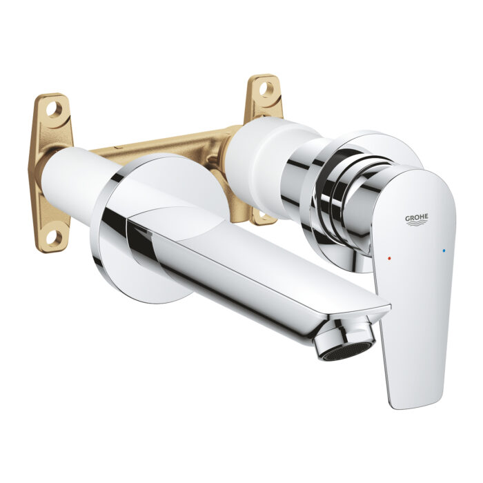 Grohe BauEdge İki Delikli Ankastre Lavabo Bataryası (M Boy) - 20474001 - Ankastre Lavabo Bataryası - 1