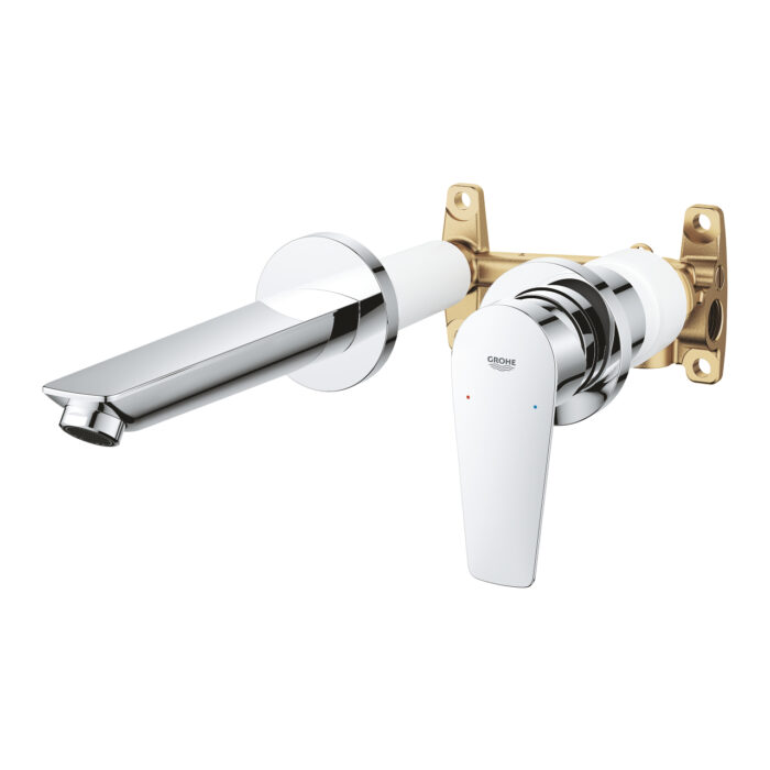 Grohe BauEdge İki Delikli Ankastre Lavabo Bataryası (M Boy) - 20474001 - Ankastre Lavabo Bataryası - 5