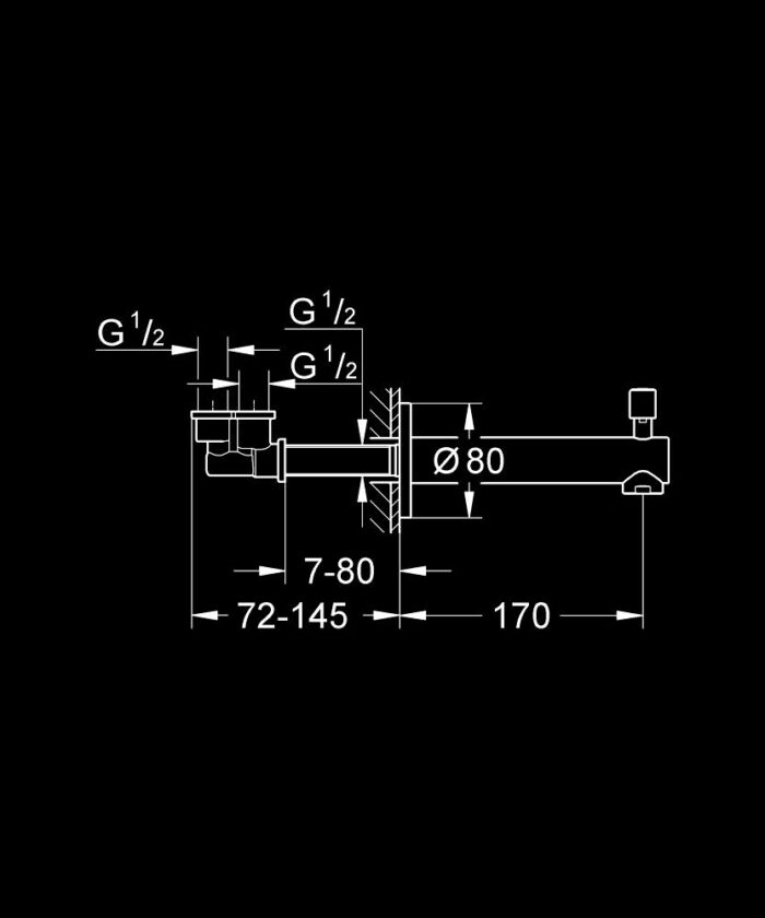 Grohe Concetto Yön Değiştiricili Çıkış Ucu - 13281001 - Çıkış Ucu - 1