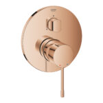 Grohe Essence Ankastre Banyo Bataryası 3 Yollu Parlak Bakır - 24169DA1 - Ankastre Banyo Bataryası