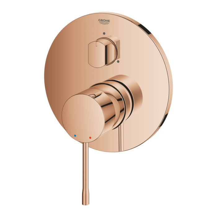 Grohe Essence Ankastre Banyo Bataryası 3 Yollu Parlak Bakır - 24169DA1 - Ankastre Banyo Bataryası - 2