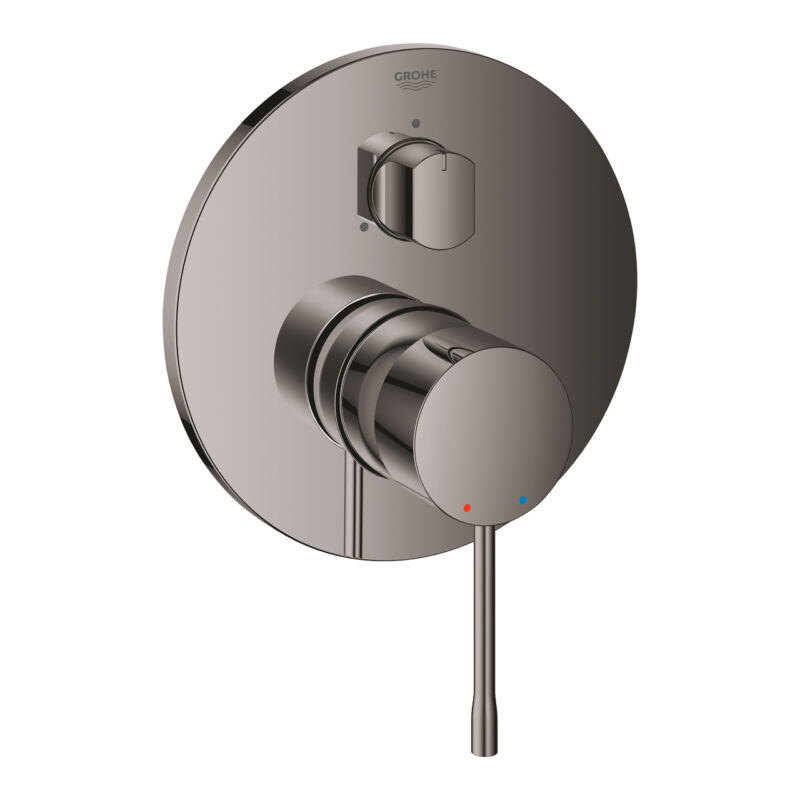 Grohe Essence Ankastre Banyo Bataryası 3 Yollu Sert Grafit - 24169A01 - Ankastre Banyo Bataryası