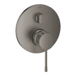 Grohe Essence Ankastre Banyo/Duş Bataryası (Sıva Üstü Grubu), 3 Yollu, Fırçalı Sert Grafit - 24169AL1 - Ankastre Banyo Bataryası